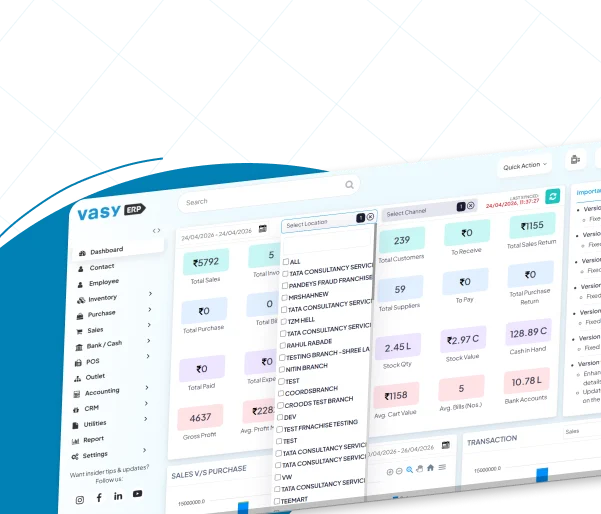 multi store accounting software
                                
