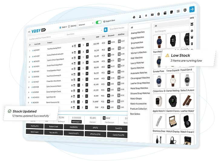 Powerful Watch POS Solution