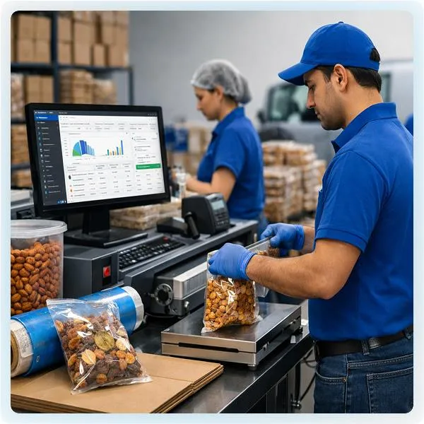 Vasy Dry Fruit ERP Software