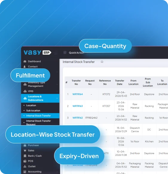 Automated outlet stock transfer and inventory fulfillment management for retail food stores
