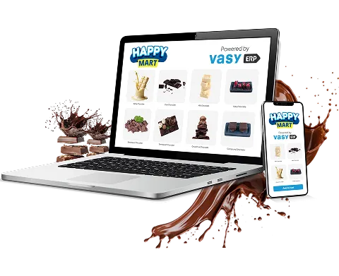 Vasy cloud POS software for chocolate shops managing billing, inventory, and sales