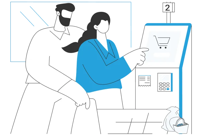 Dry fruit POS billing software with integrated weighing scale