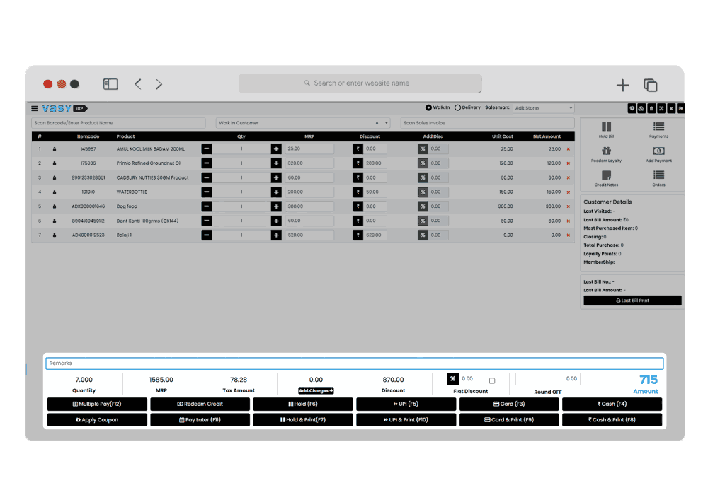 Accept and manage multiple payment modes for easy customer checkout