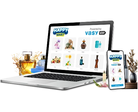 Cloud-based POS software for perfume shop billing and inventory dashboard
