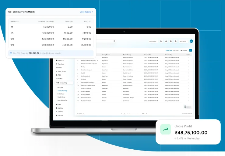GST Accounting solution