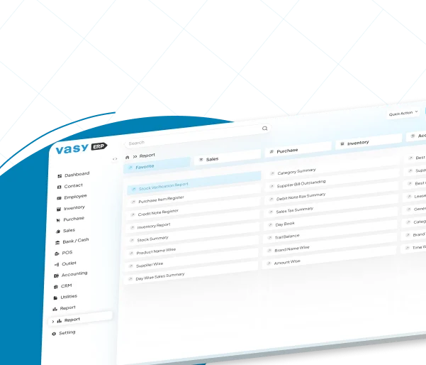Reports That Improve Forecasting and Analytics
                                