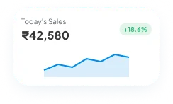 GST compliant accounting software dashboard