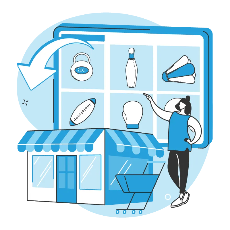 Sport shop Software