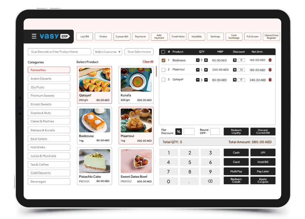 Vasy #1 POS Software