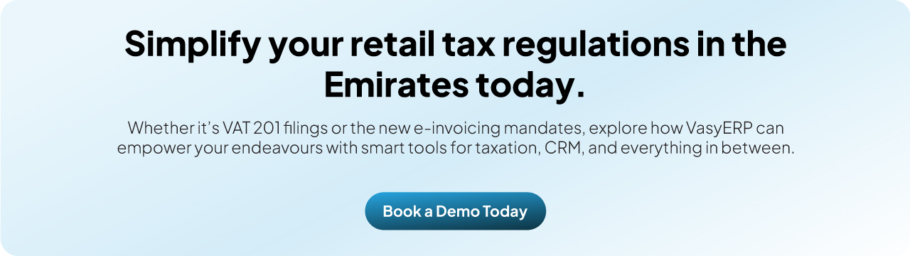 Simplify your retail tax regulations in the Emirates today.