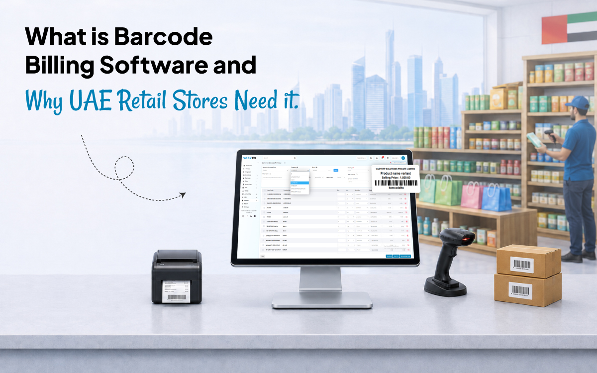 Barcode billing software for UAE