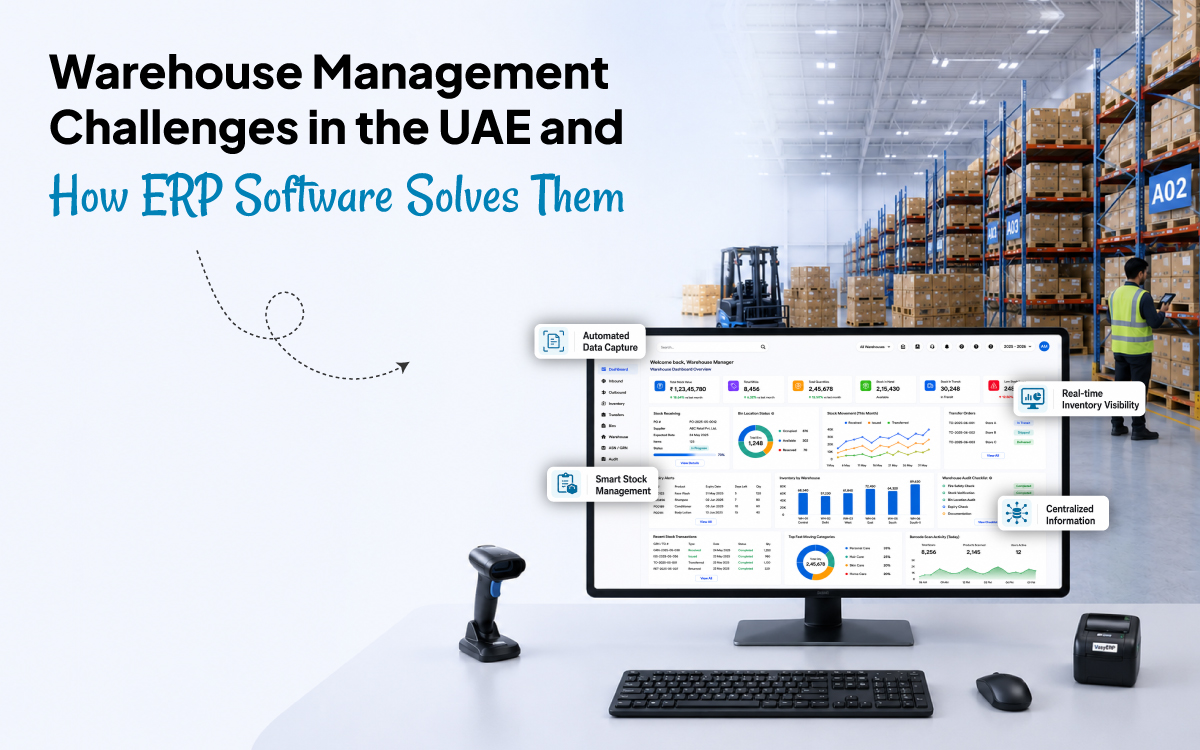 Warehouse Management Challenges in the UAE and How ERP Software Solves Them