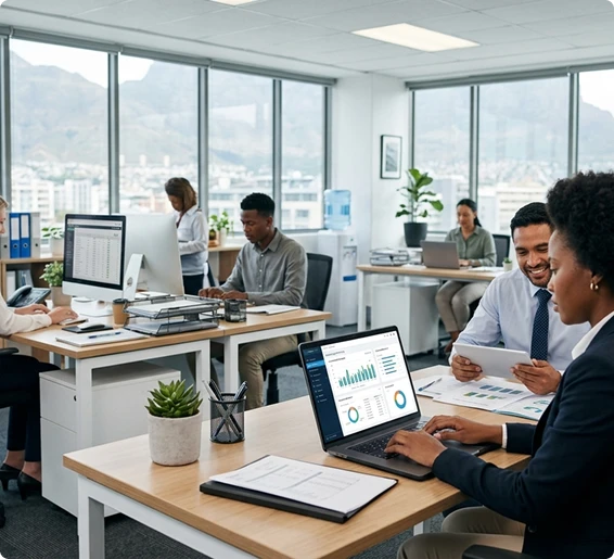 vasy team helping transition from old accounting software