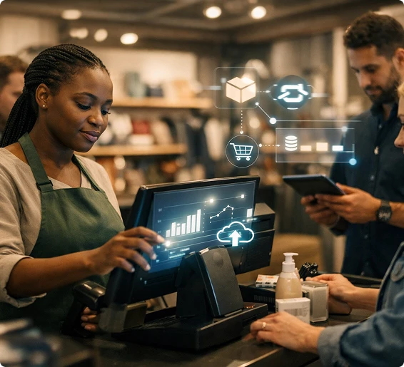vasy's integrated pos system