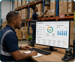 Get mobile alerts and reports through WMS software