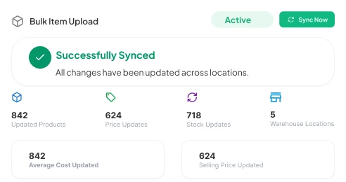 bulk item upload