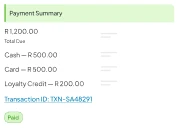 Payment Summary