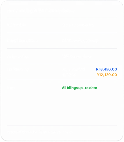 Accounting & VAT Compliance