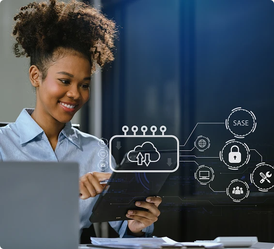 business owner satisfied with vasy's data security