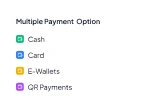 popup showing multiple payment methods