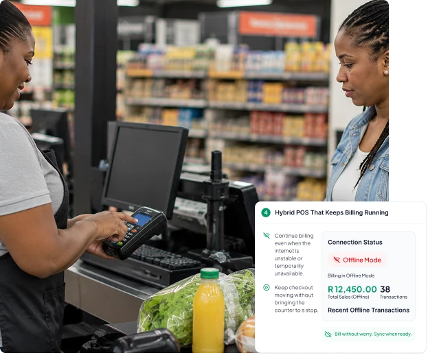 hybrid pos running even during load shedding