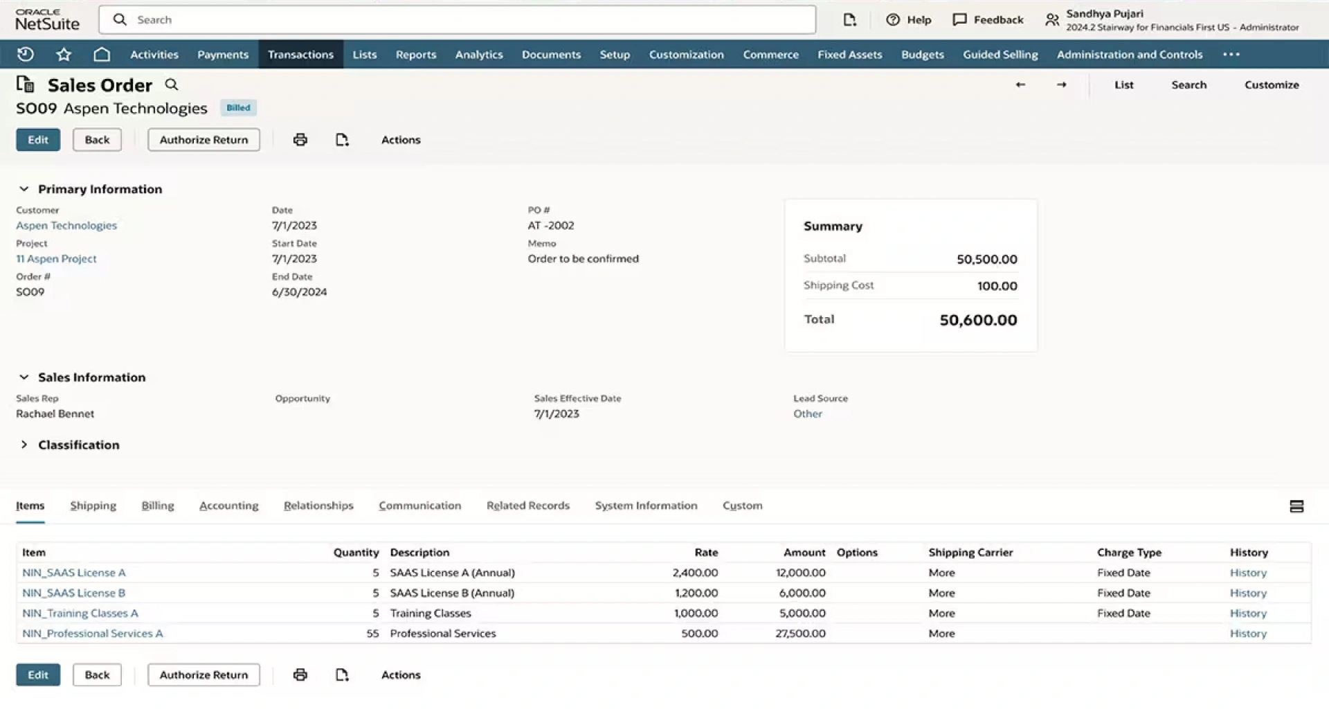 oracle-setsuite-software