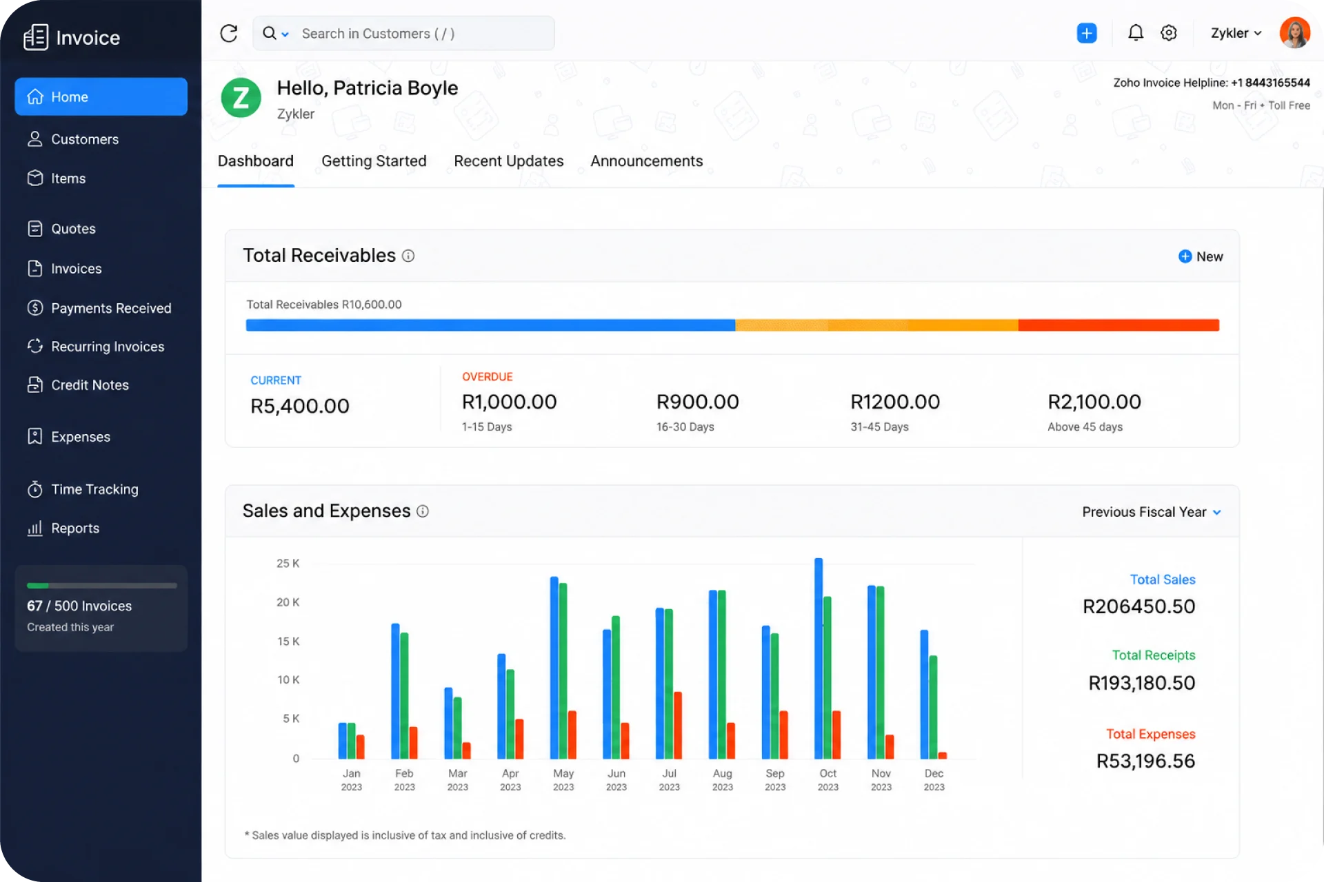 zoho-invoice