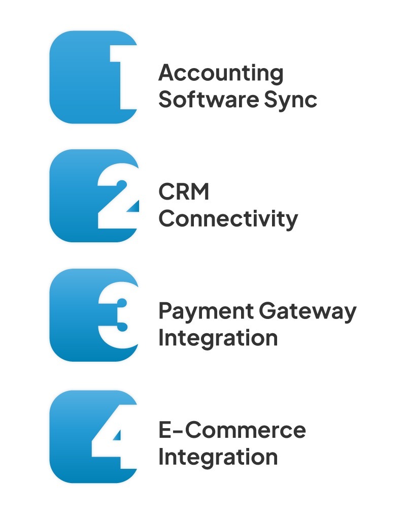 Top Features of Vasy Software for Retail, Distribution & Manufacturing Industry 9 Integration with Other Systems