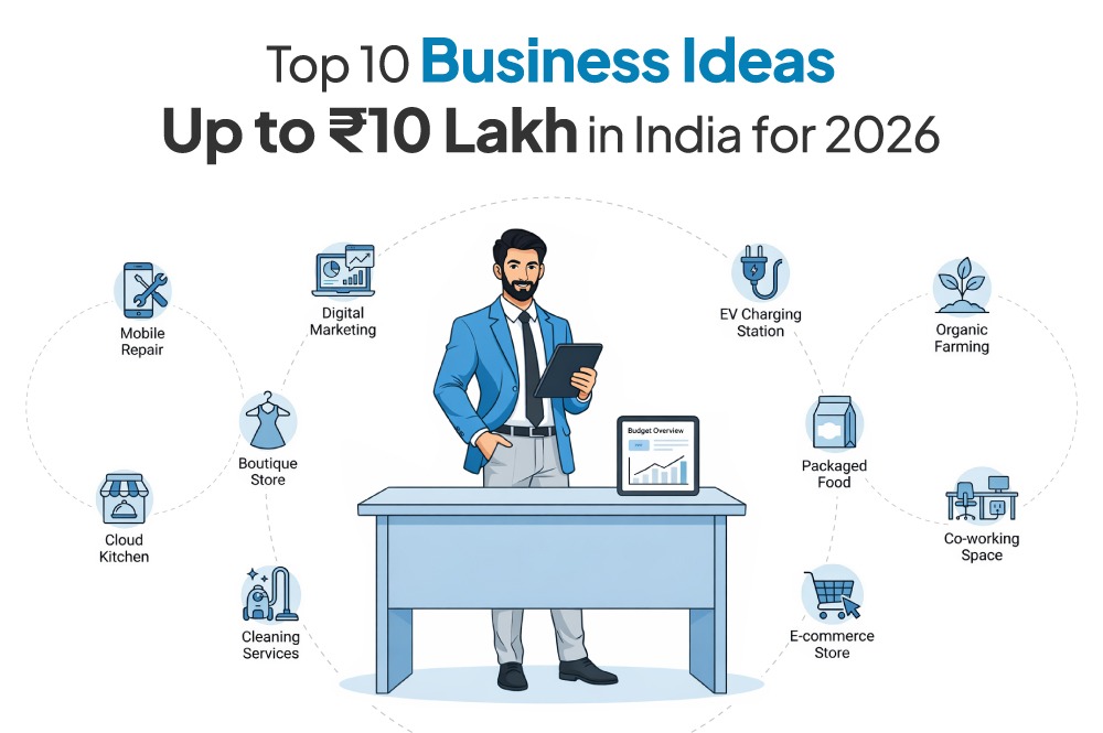 Business ideas up to 10 lakhs