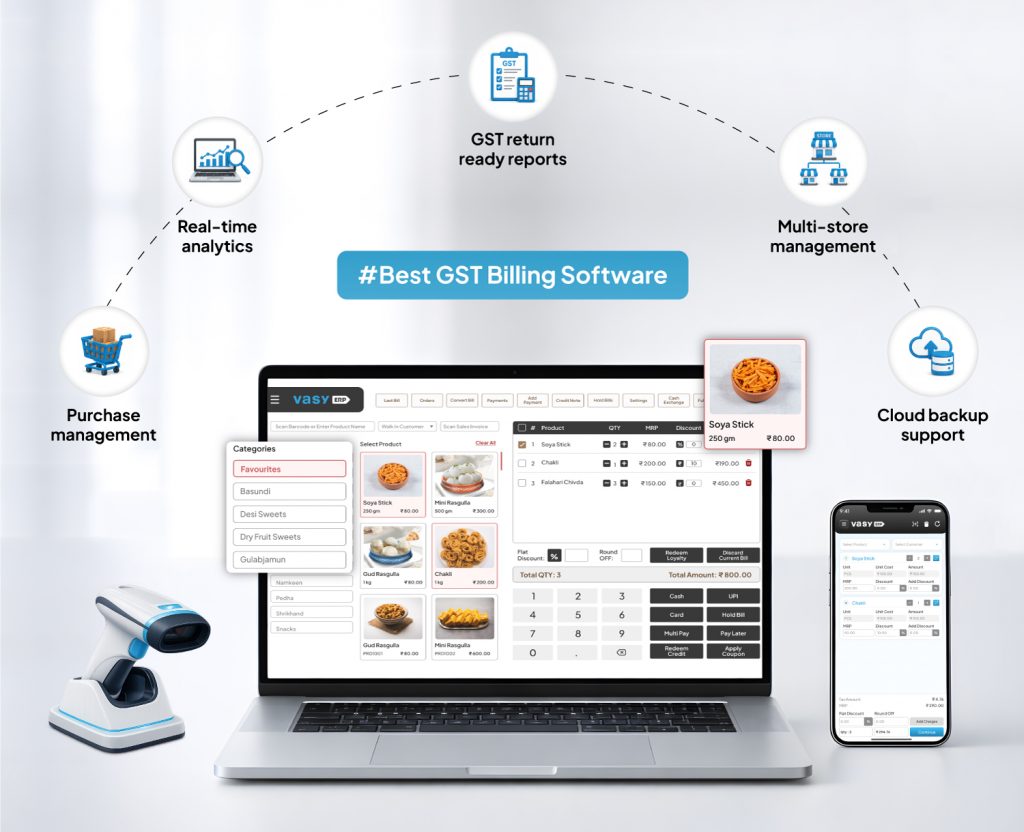 Best GST Billing Software for Small Businesses in India 2026 10 Vasy Best GST billing software